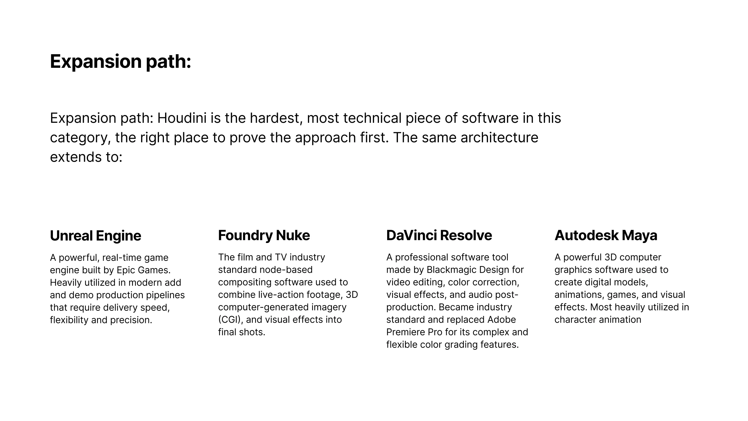 Product overview, slide 16 of 17
